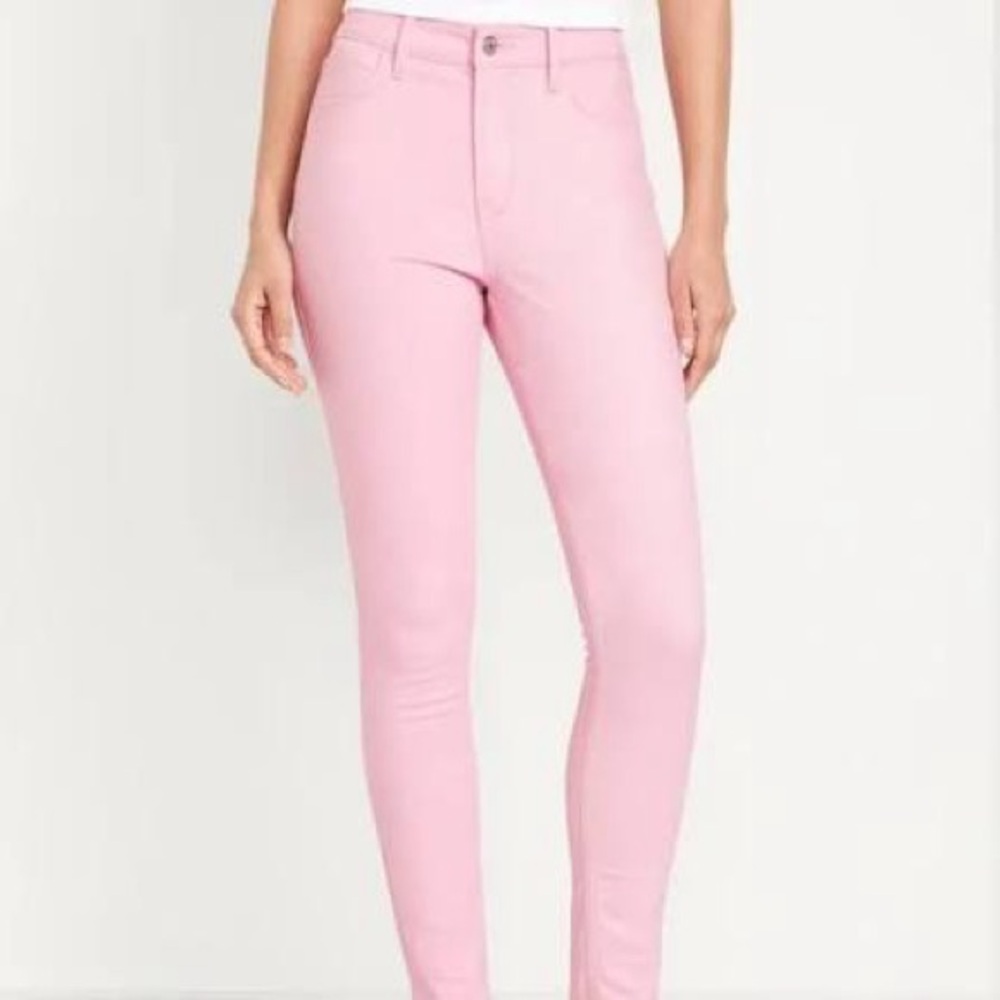 Old Navy Wow High Rise Super Skinny Jeans in Bergamot - Size 16 Long NWT